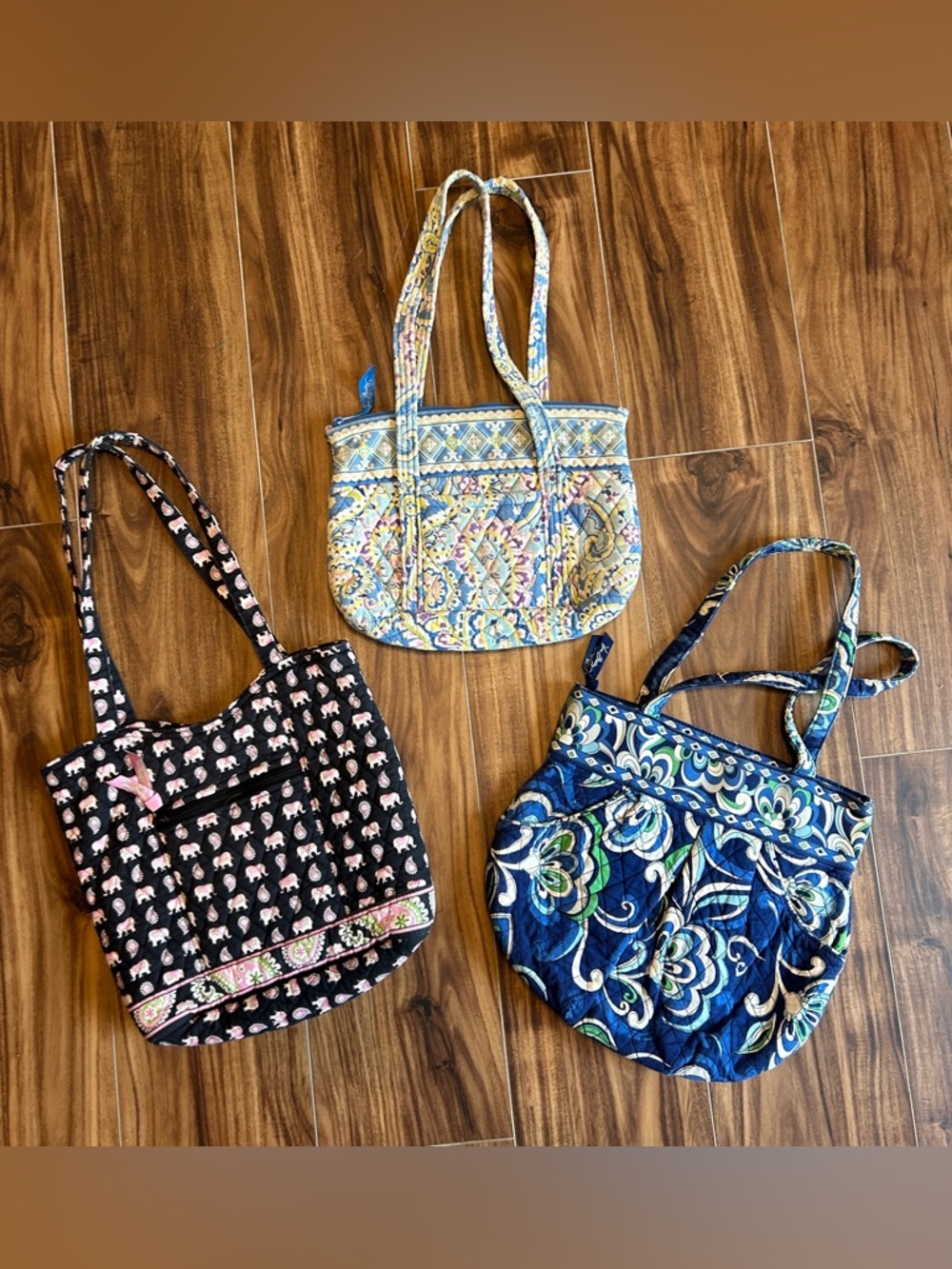 Three Vera Bradley Bags